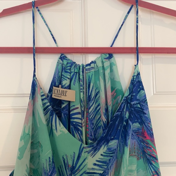 Lucy love medium palm tree romper - Picture 3 of 5
